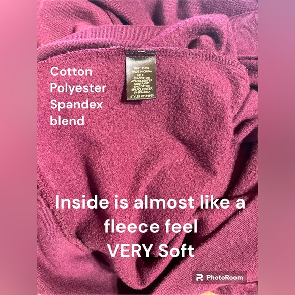 Inspired Hearts Riveted Ties Sweatshirt Top - Picture 7 of 7